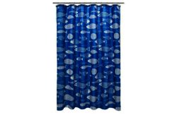 Anti-Bacterial Shower Curtain - Blue Fish